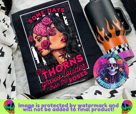 Roses & Thorns BLACK APPAREL ONLY