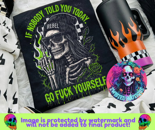 Go F*** Yourself BLACK APPAREL ONLY