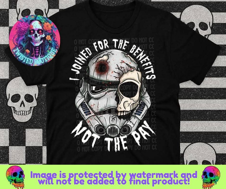 I Joined For The Benefits