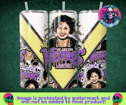 We Are The Weirdos Tumbler