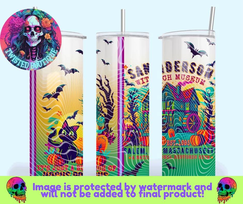Sanderson Witch Museum Tumbler