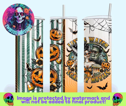 Let's Watch Scary Movies Tumbler