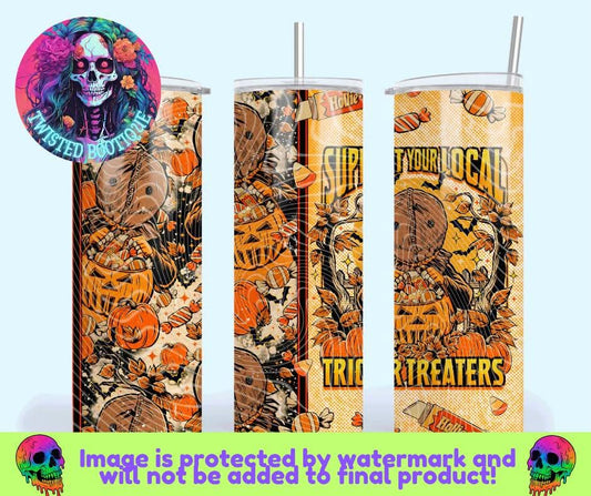 Support Your Local Trick Or Treaters Tumbler