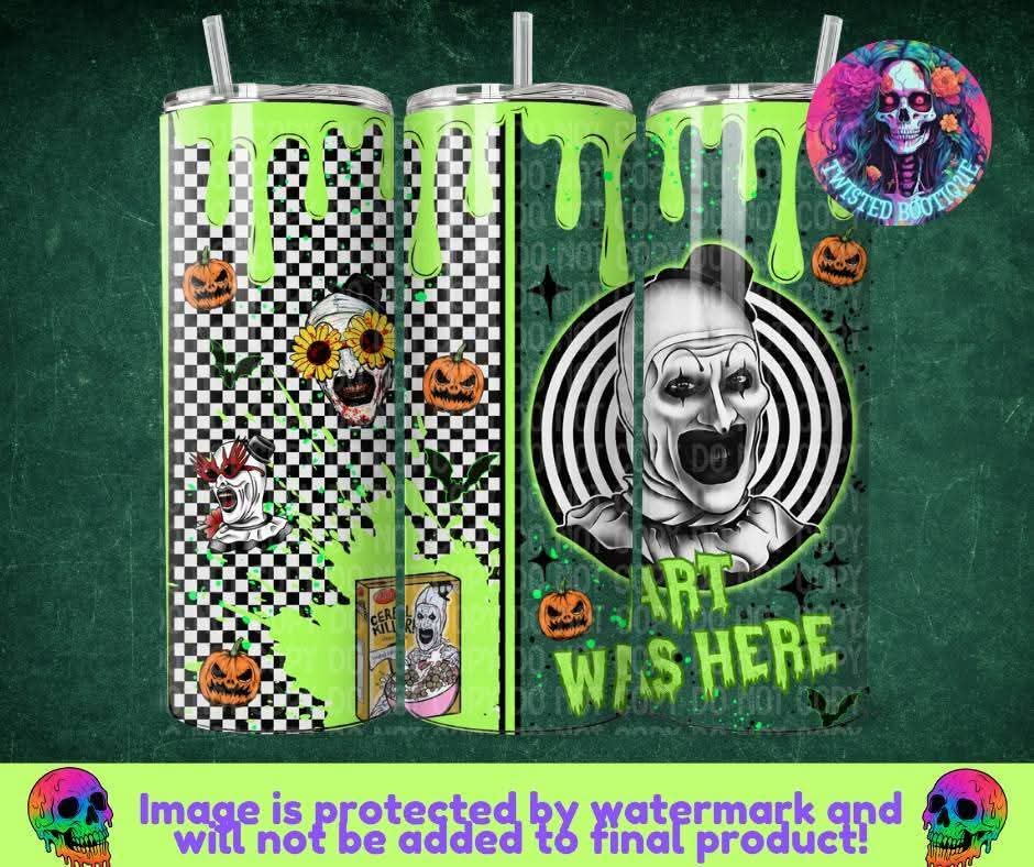 Art Was Here Tumbler