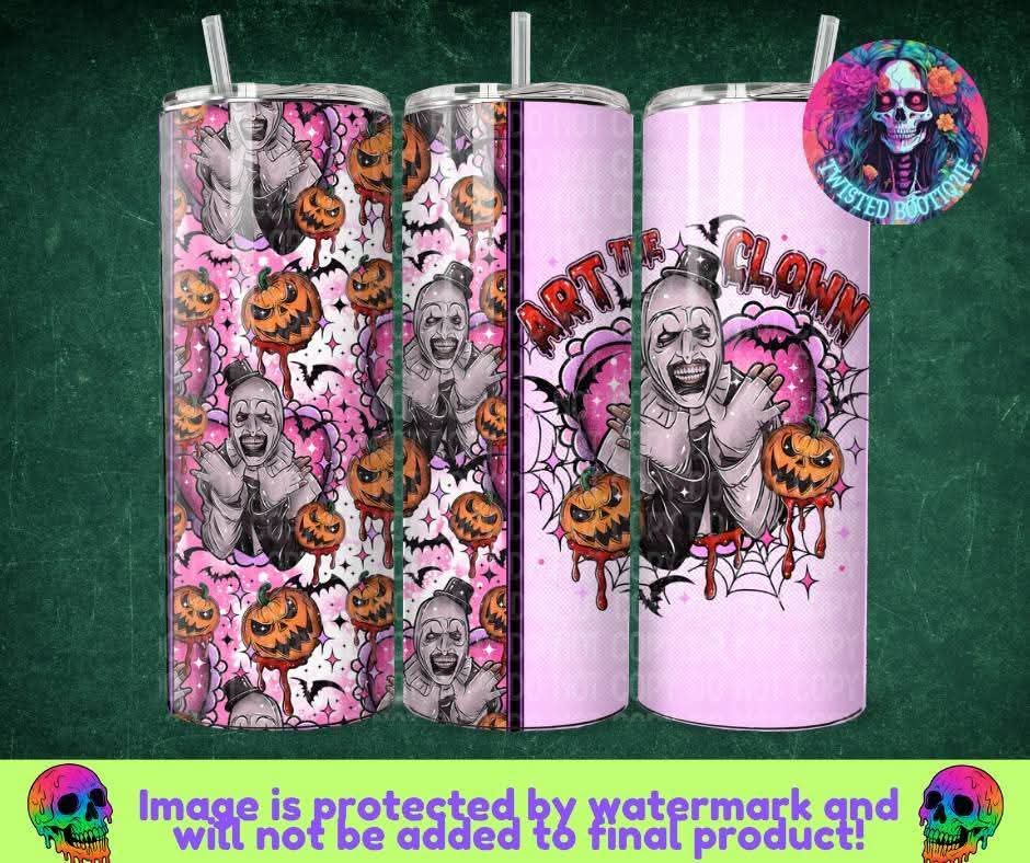 Art The Clown Tumbler