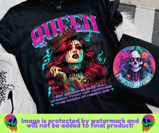 Queen BLACK APPAREL ONLY