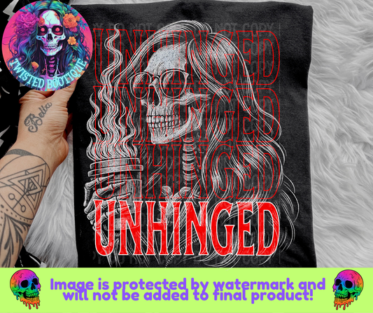 Unhinged BLACK APPAREL ONLY