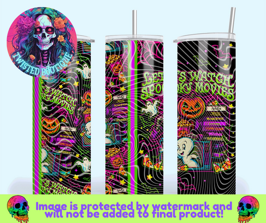 Spooky Movies Tumbler