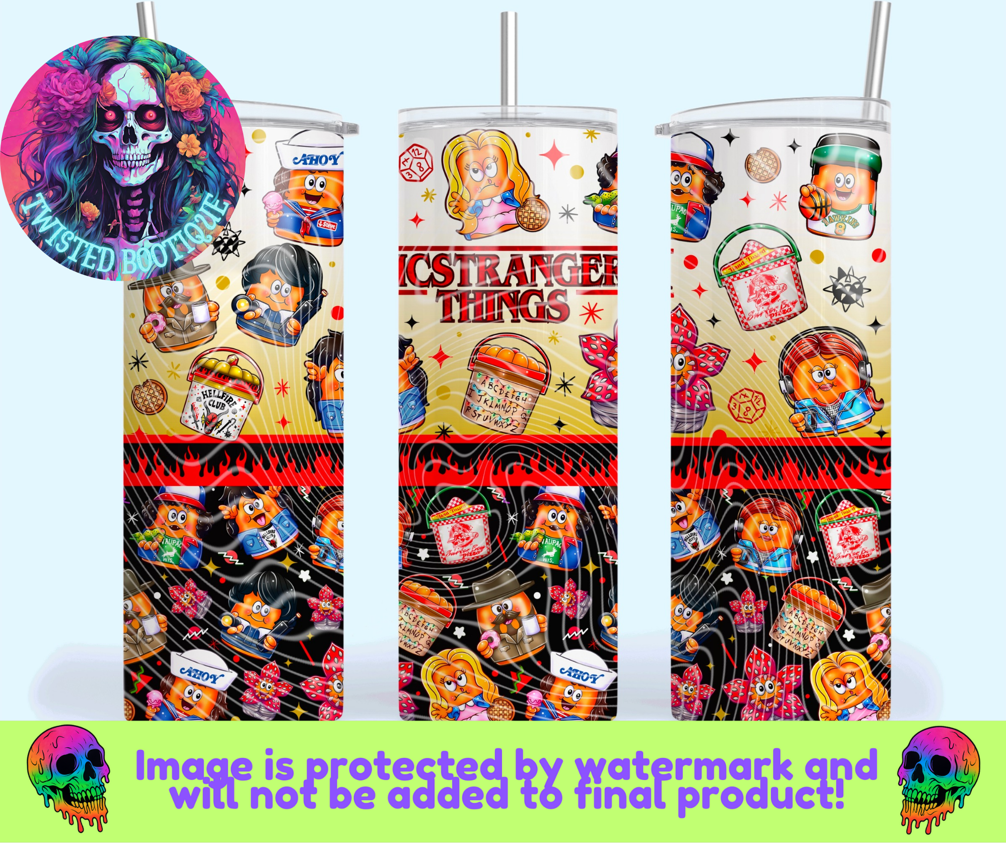 McStranger Things Tumbler