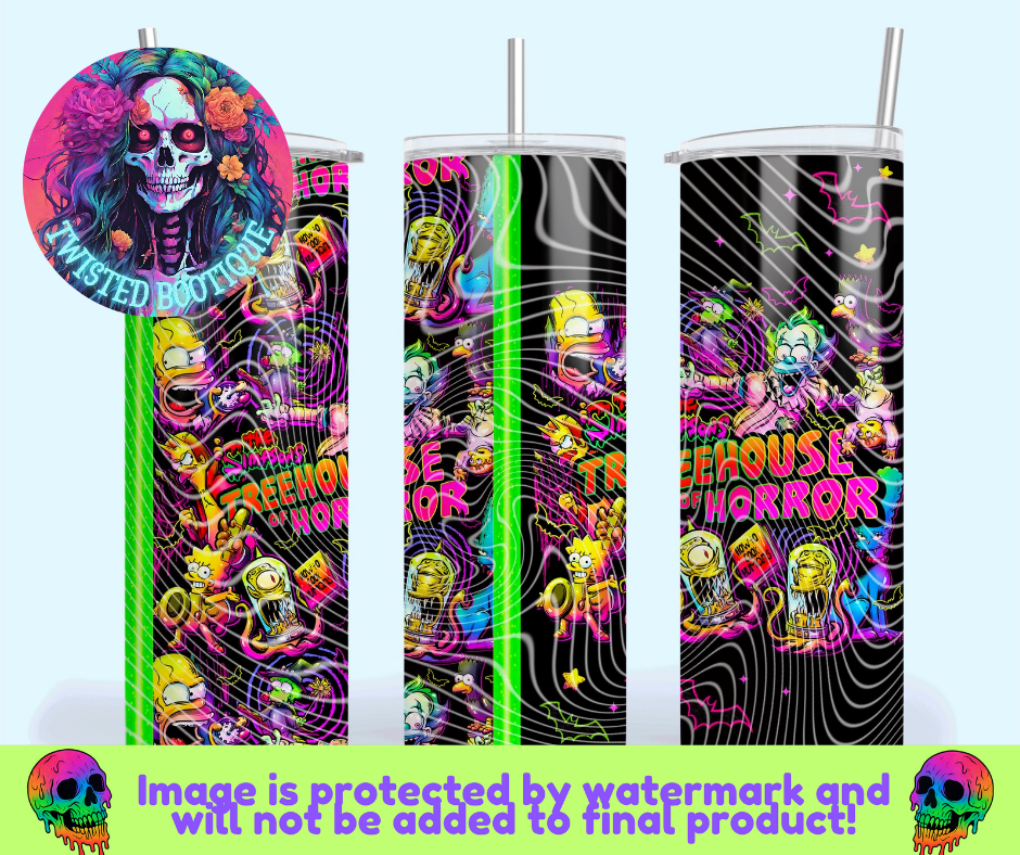 Treehouse Of Horror Tumbler
