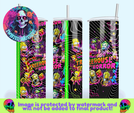 Treehouse Of Horror Tumbler