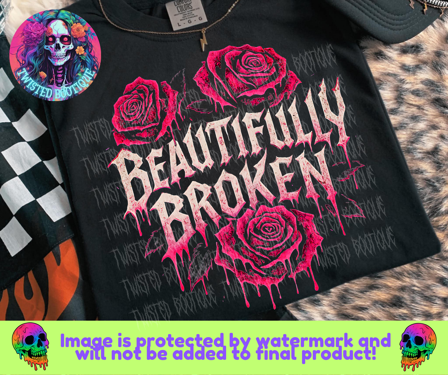 Beautifully Broken BLACK APPAREL ONLY