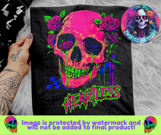 Heartless BLACK APPAREL ONLY