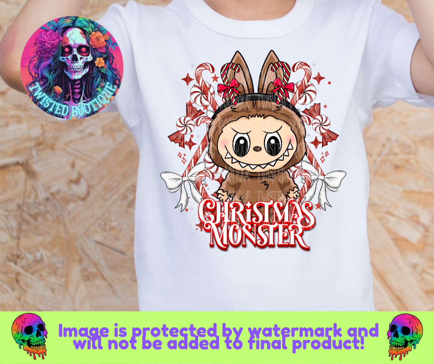 Christmas Monster Toddler/Youth Tee