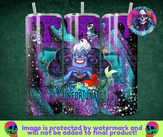 Unfortunate Soul Tumbler