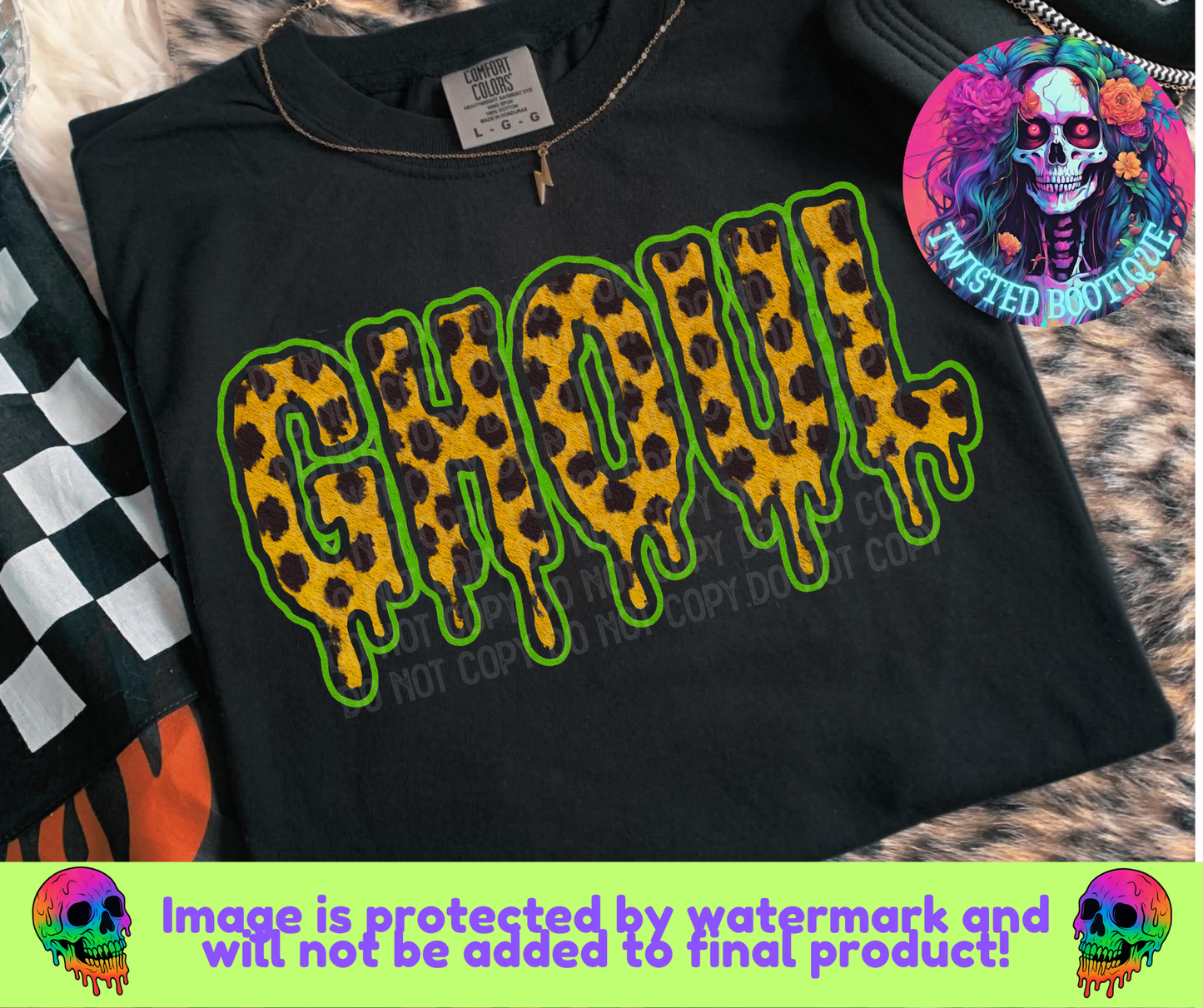 Ghoul BLACK APPAREL ONLY
