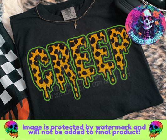 Creep BLACK APPAREL ONLY