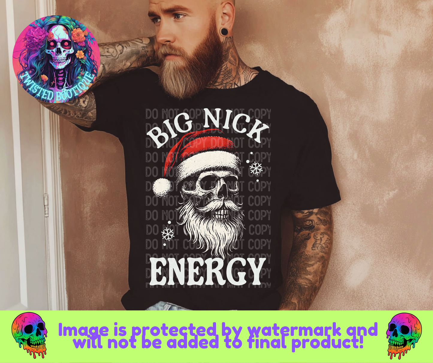 Big Nick Energy BLACK APPAREL ONLY