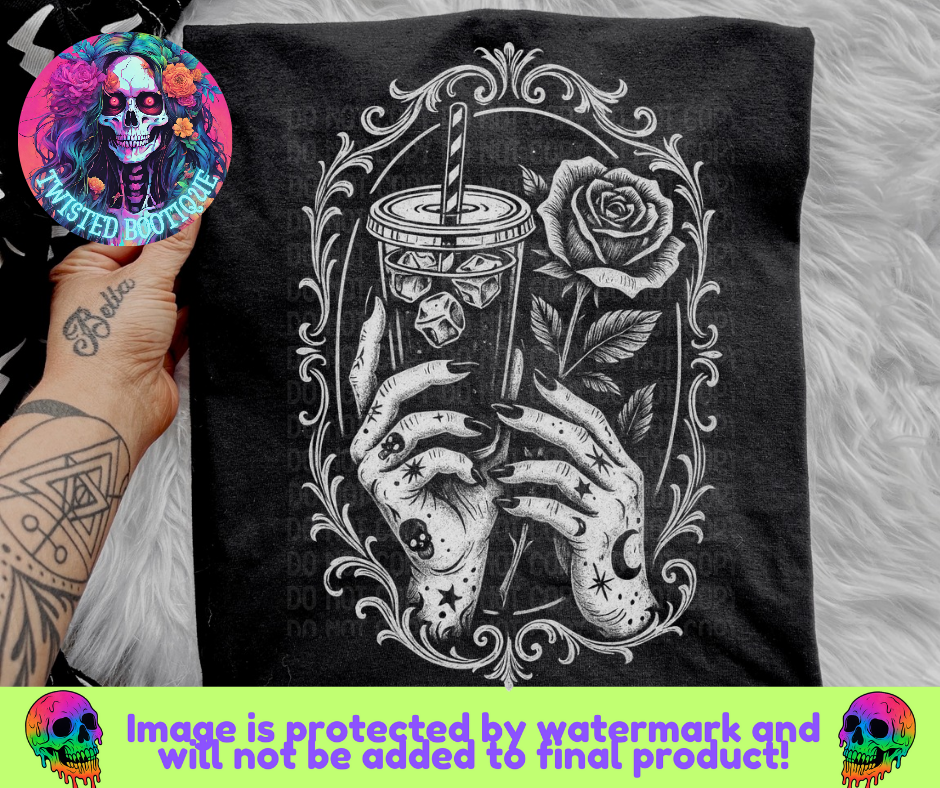 Sip Happens BLACK APPAREL ONLY