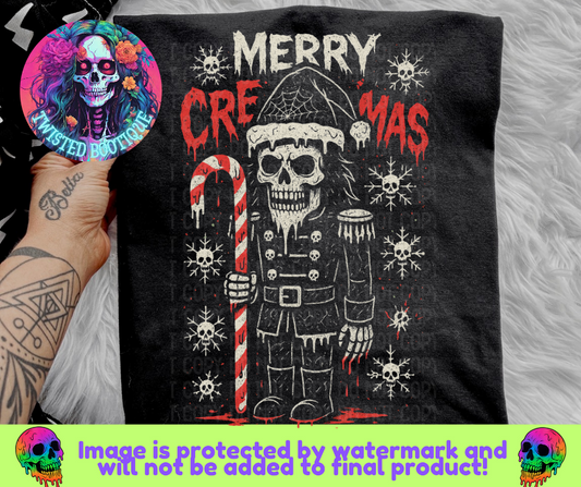 Merry Creepmas BLACK APPAREL ONLY